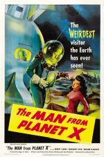 Cartel de El hombre del planeta X