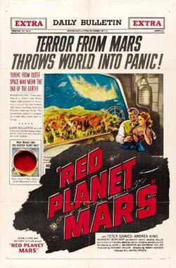 Cartel de Red Planet Mars