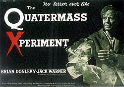 Cartel de El Experimento del Doctor Quatermass