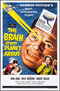 Cartel de El Cerebro del Planeta Arous