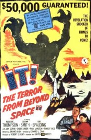 Cartel de El Terror del Más Allá
