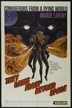 Cartel de They Came from Beyond Space