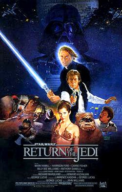 Cartel de Star Wars: Episodio VI - El Regreso del Jedi